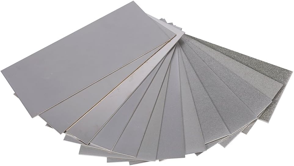 Diamond Sharpening Stone, 80 Grit Thin Grinding Polishing Sharpening Plate Diamond Knife Sharpener Polishing Tool