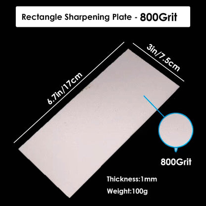 Diamond Sharpening Stone, 80 Grit Thin Grinding Polishing Sharpening Plate Diamond Knife Sharpener Polishing Tool