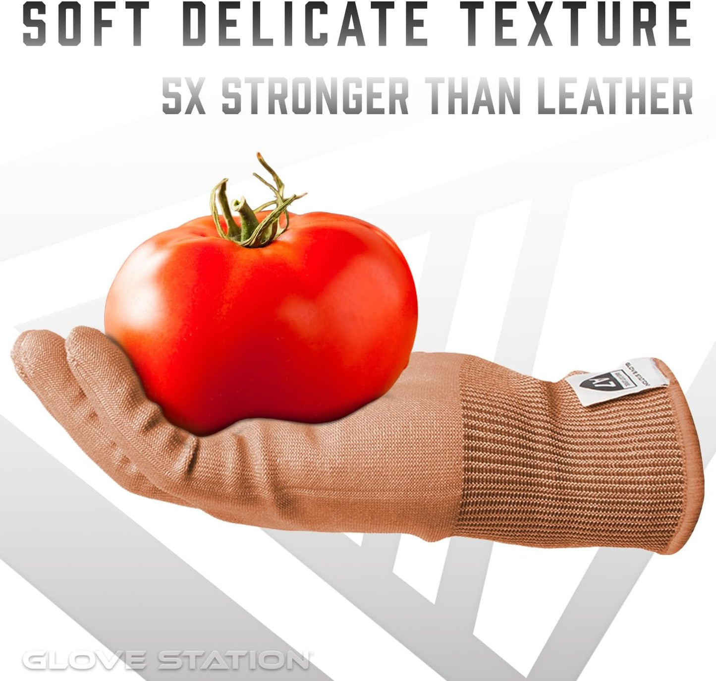 Ultra Durable Series Cut Resistant Gloves - Cutting Gloves for Chefs, BBQ and Cooking - Level 5 Protection, Food Grade Safe Cut - Purple, Large Size