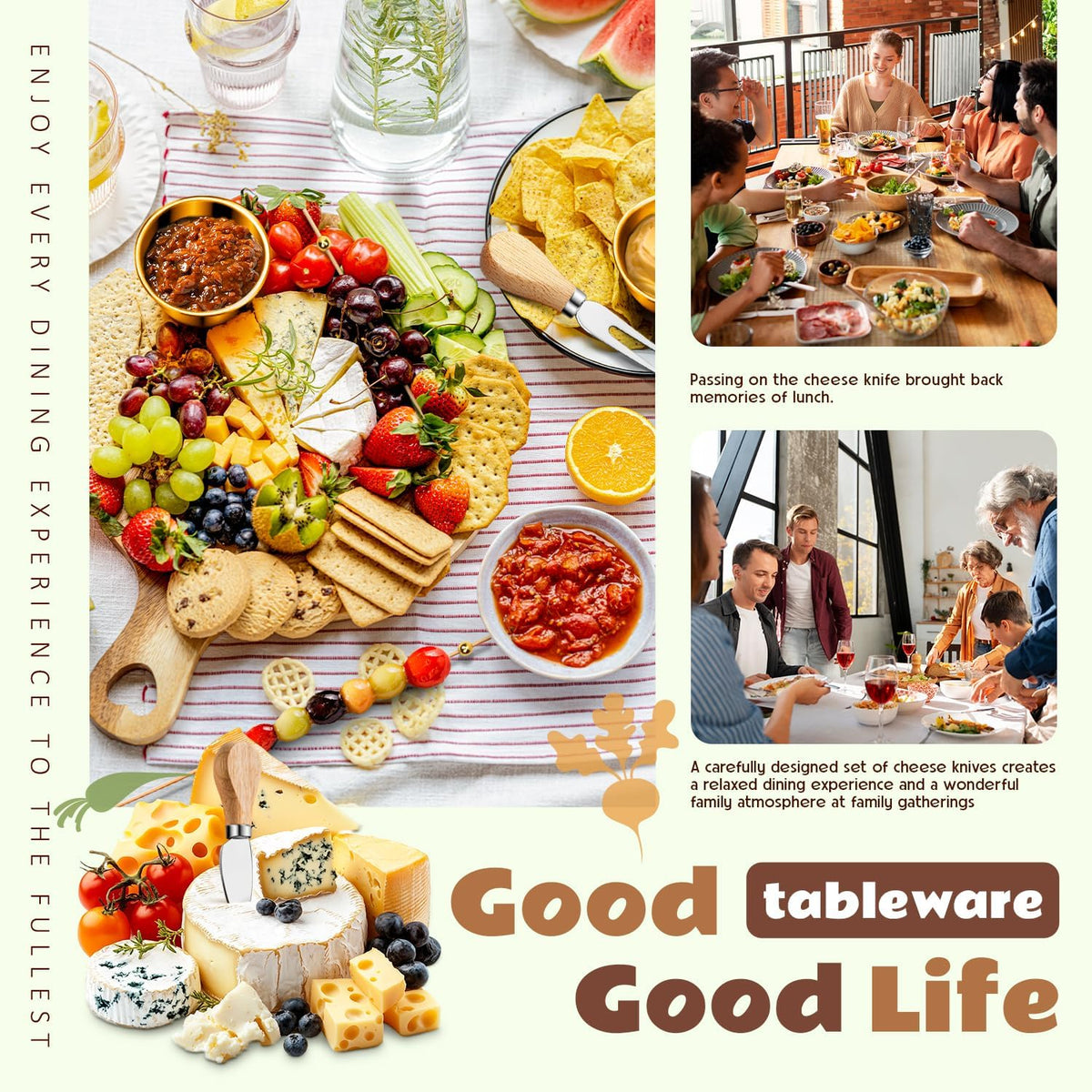 169 Pcs Charcuterie Boards Accessories Gold Charcuterie Utensils Cheese Butter Spreader Knife Set Small Serving Tongs Forks and Spoons Dipping Bowls Honey Dipper Toothpick Flags Cocktail Picks