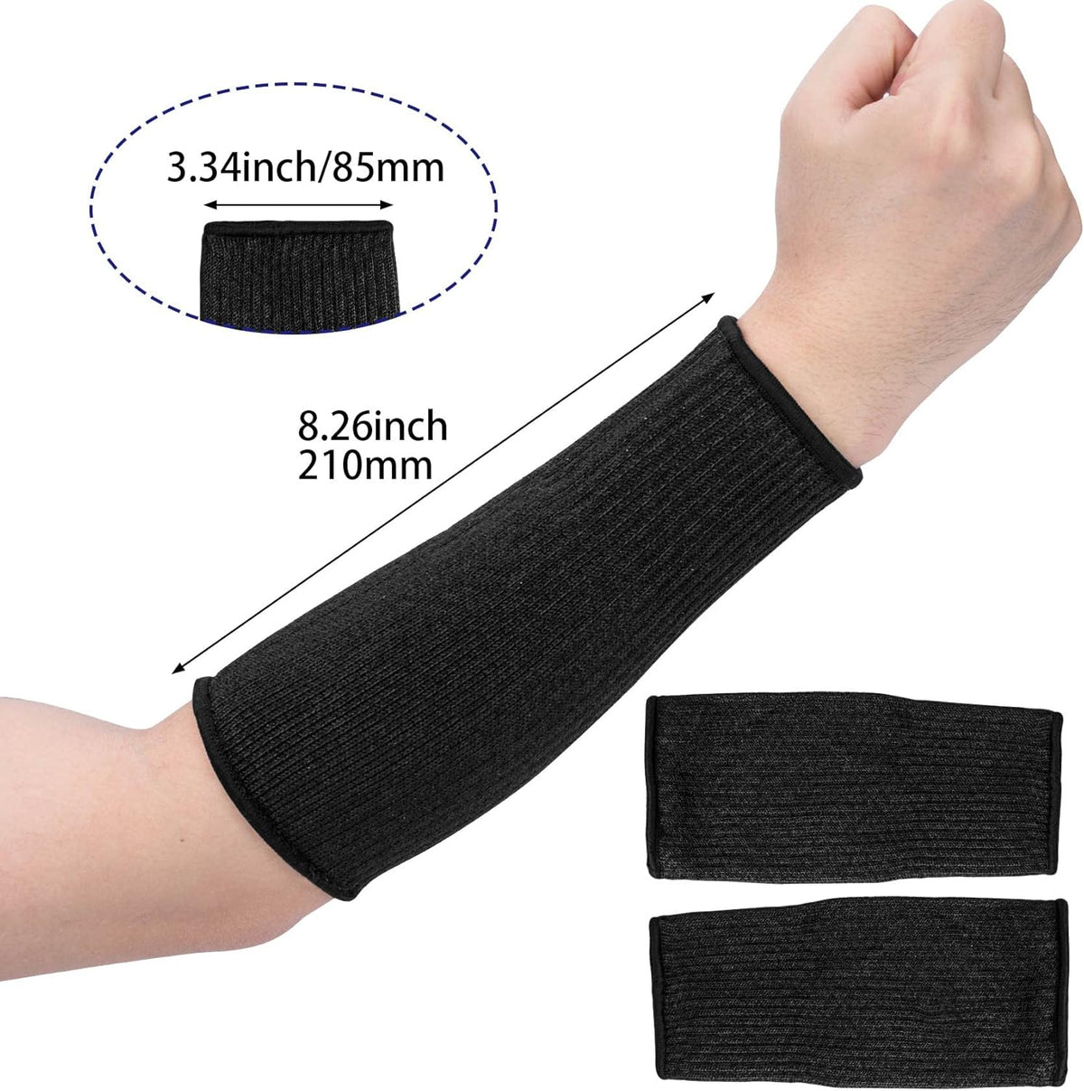 Cut Resistant Sleeves for Arm Protection, Gardening Sleeves, Dog Bite Safety Arm Sleeves