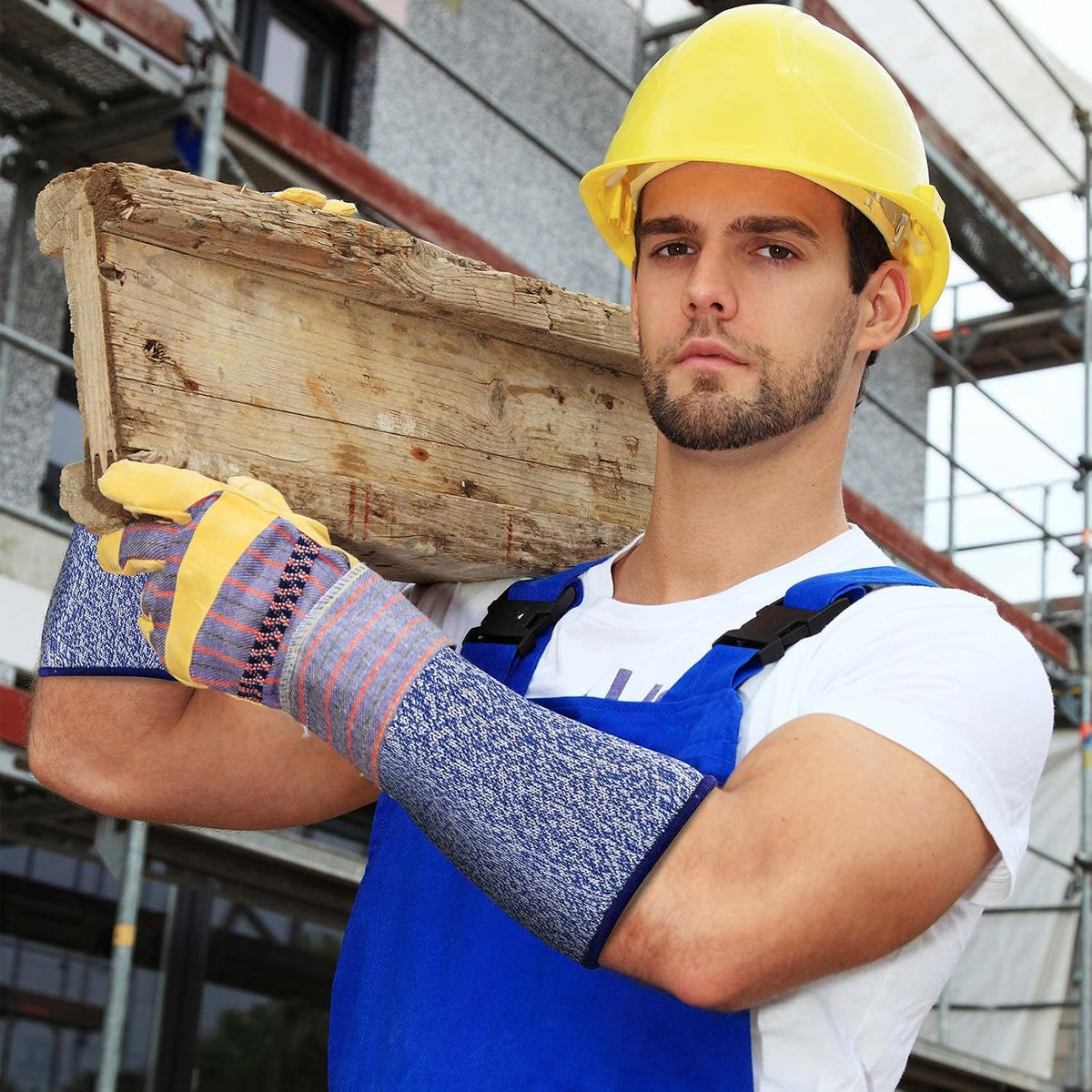 Cut Resistant Sleeves for Arm Protection, Gardening Sleeves, Dog Bite Safety Arm Sleeves