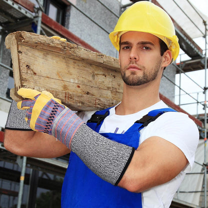 Cut Resistant Sleeves for Arm Protection, Gardening Sleeves, Dog Bite Safety Arm Sleeves