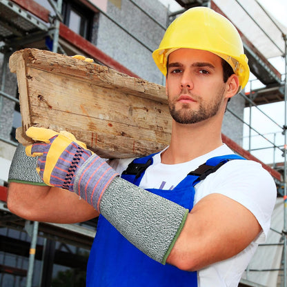 Cut Resistant Sleeves for Arm Protection, Gardening Sleeves, Dog Bite Safety Arm Sleeves