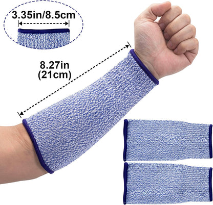 Cut Resistant Sleeves for Arm Protection, Gardening Sleeves, Dog Bite Safety Arm Sleeves