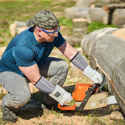 Cut Resistant Sleeves for Arm Protection, Gardening Sleeves, Dog Bite Safety Arm Sleeves