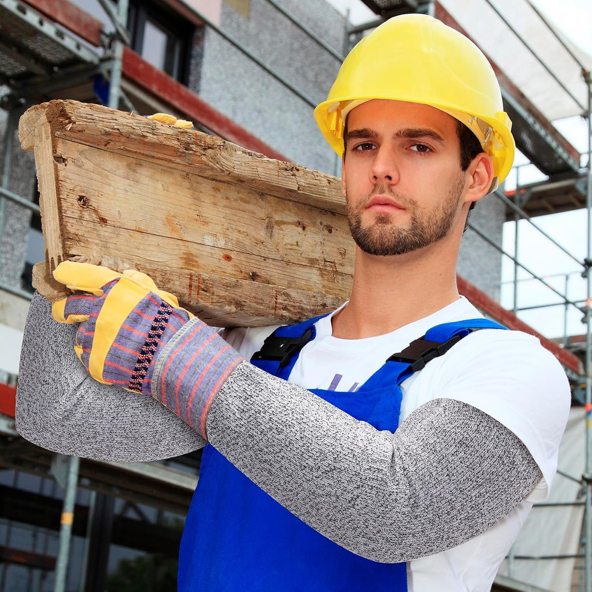 Cut Resistant Sleeves for Arm Protection, Gardening Sleeves, Dog Bite Safety Arm Sleeves