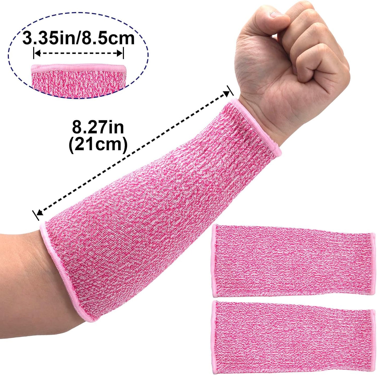 Cut Resistant Sleeves for Arm Protection, Gardening Sleeves, Dog Bite Safety Arm Sleeves