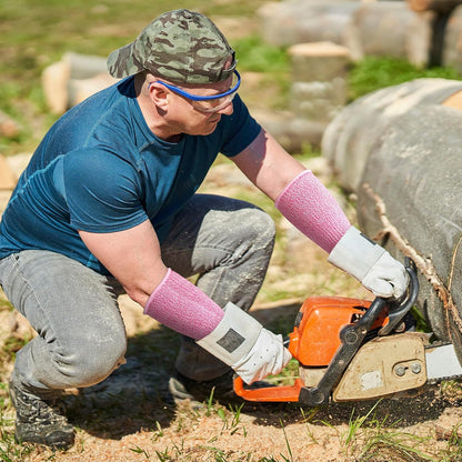 Cut Resistant Sleeves for Arm Protection, Gardening Sleeves, Dog Bite Safety Arm Sleeves