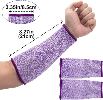 Cut Resistant Sleeves for Arm Protection, Gardening Sleeves, Dog Bite Safety Arm Sleeves