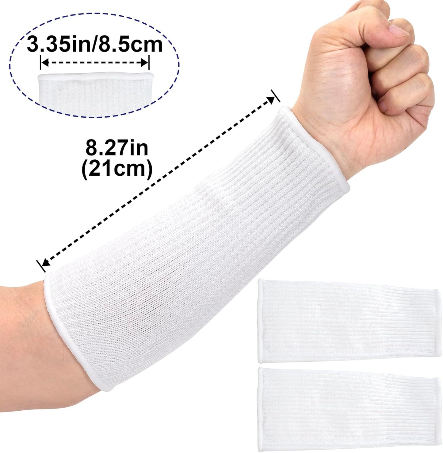 Cut Resistant Sleeves for Arm Protection, Gardening Sleeves, Dog Bite Safety Arm Sleeves