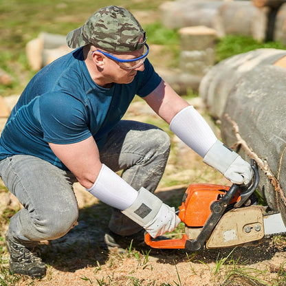Cut Resistant Sleeves for Arm Protection, Gardening Sleeves, Dog Bite Safety Arm Sleeves