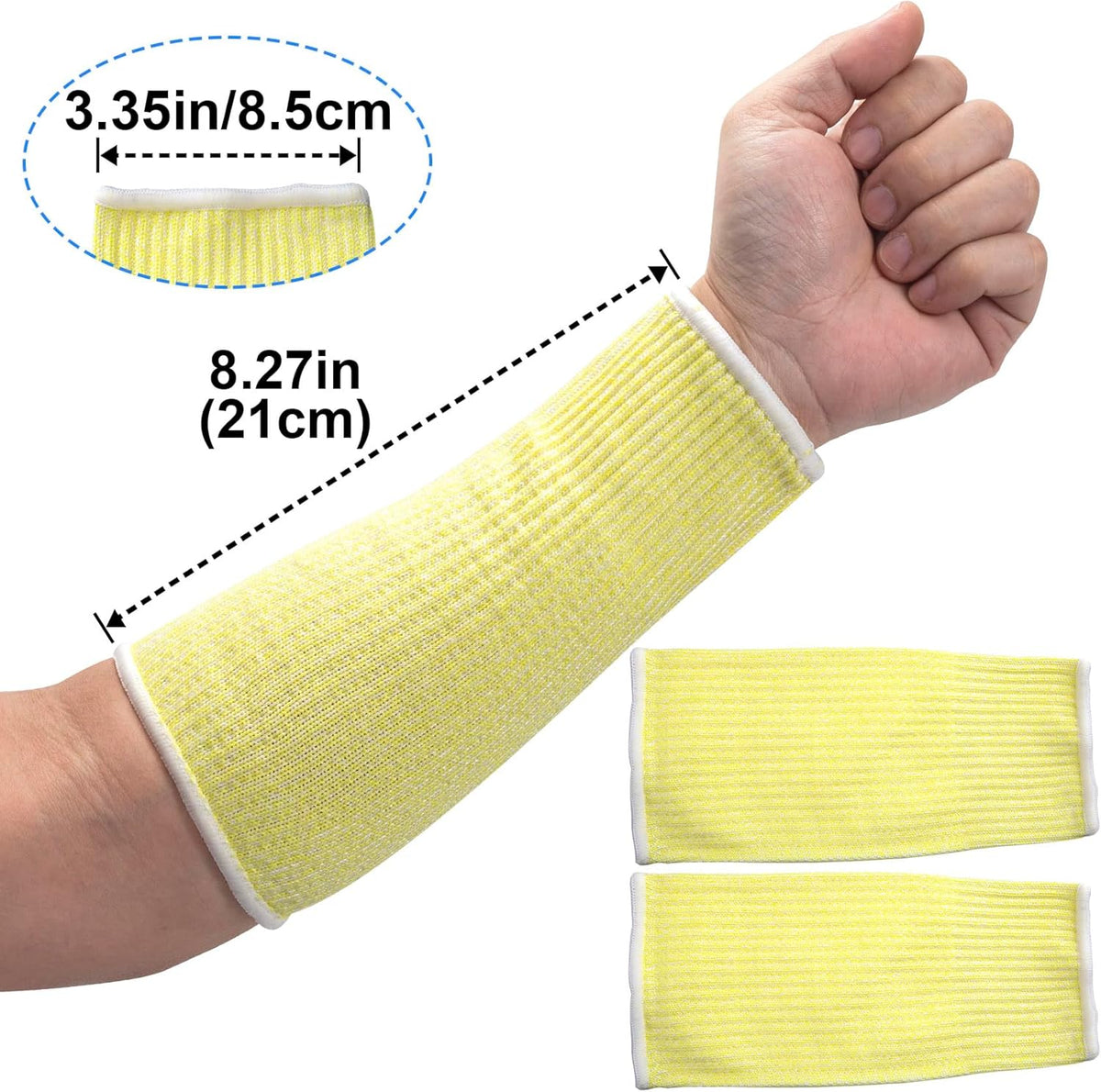 Cut Resistant Sleeves for Arm Protection, Gardening Sleeves, Dog Bite Safety Arm Sleeves