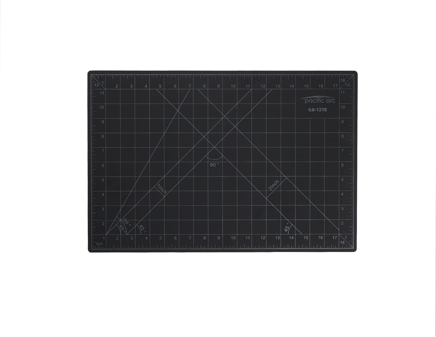 Double Sided Self Healing Cutting Mat - Thick and Durable Vinyl Rotary Cutting Mat for Sewing & Scrapbook Paper Cutting Mat (09"x 12")