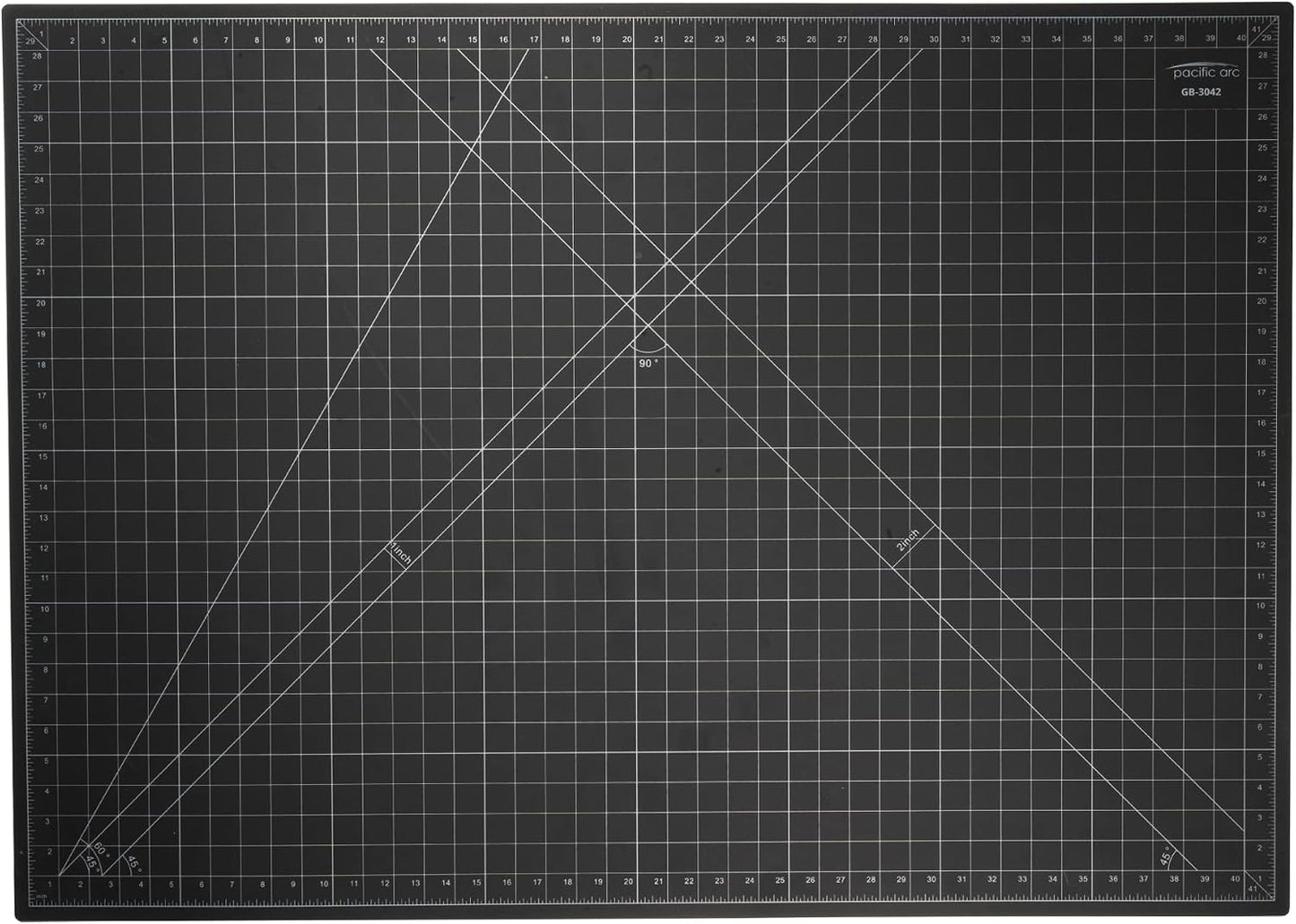 Double Sided Self Healing Cutting Mat - Thick and Durable Vinyl Rotary Cutting Mat for Sewing & Scrapbook Paper Cutting Mat (09"x 12")