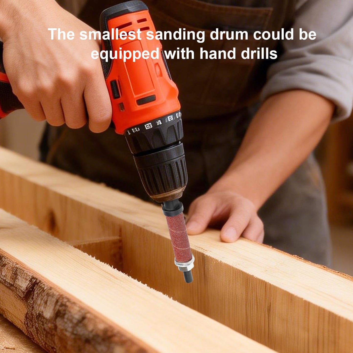 19 Pack Spindle Sander Sleeves with Rubber Eraser, 4-1/2’’ Length, 1/2’’, 3/4’’, 1’’, 1-1/2’’, 2’’, 3’’ Diameter Sanding Sleeves Set, Grit 80, 150, 240,for Spindle Drum Sanders