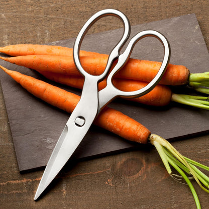 Heavy Duty Kitchen Scissors - Multipurpose Forged Stainless Steel Scissors for Meat, Chicken, Fish, and Herbs - 8.25 Inch Kitchen Shears that Come Apart for Easy Cleaning