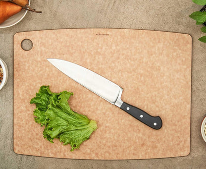 Kitchen Series Cutting Board, 11.5-Inch × 9-Inch, Natural