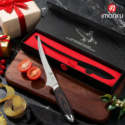 Santoku Knife 7 Inch Japanese High Carbon Stainless Steel Chef Knife