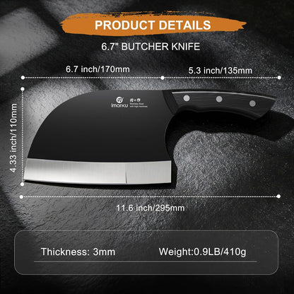 Santoku Knife 7 Inch Japanese High Carbon Stainless Steel Chef Knife