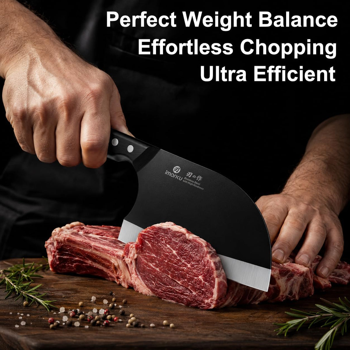 Santoku Knife 7 Inch Japanese High Carbon Stainless Steel Chef Knife