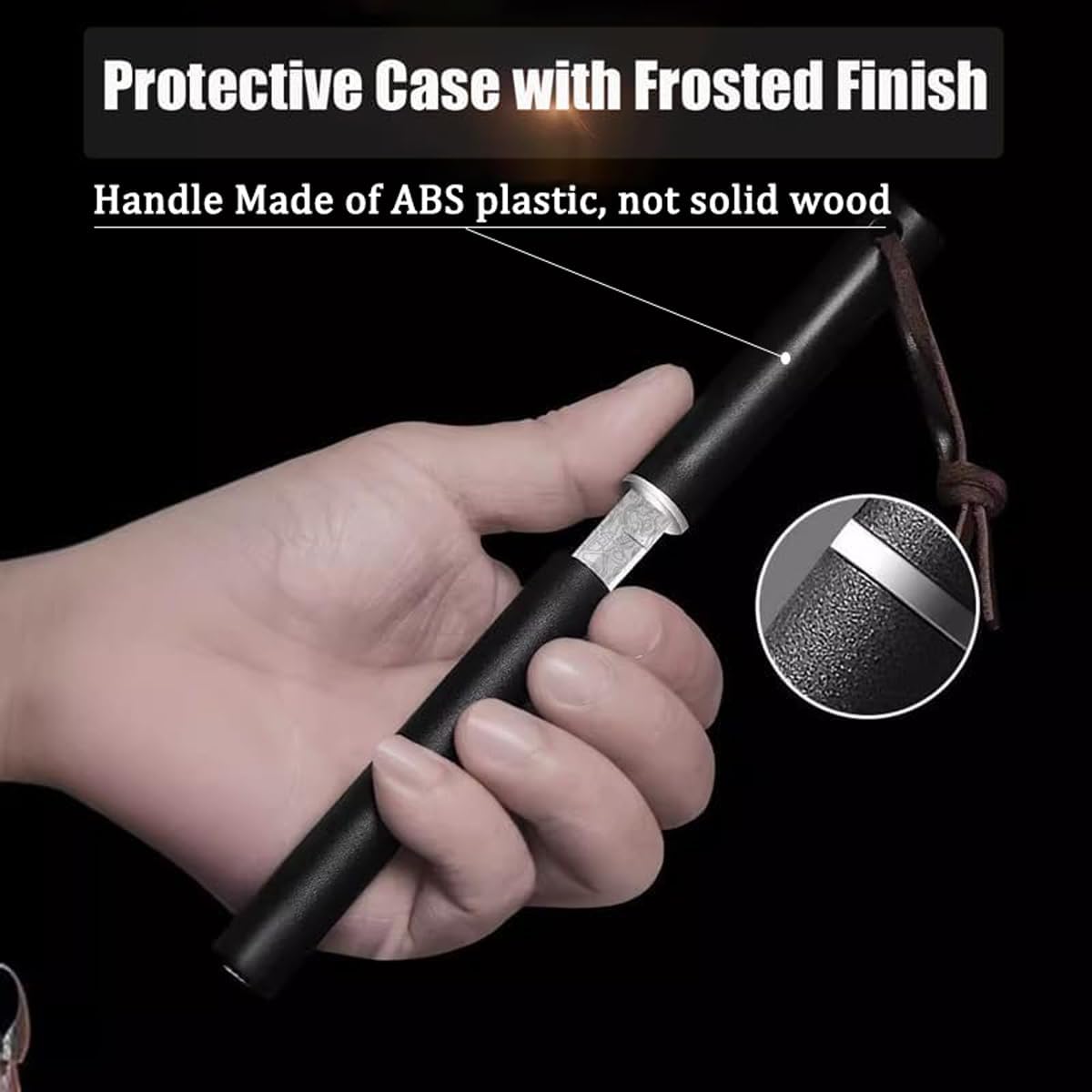 2-Piece Paring Knives with Cover, Ultra Sharp Kitchen Knives, Multipurpose Fruit Knives with Sheath for Kitchen/Parties/Camping, Rust-Resistant, Durable & Portable