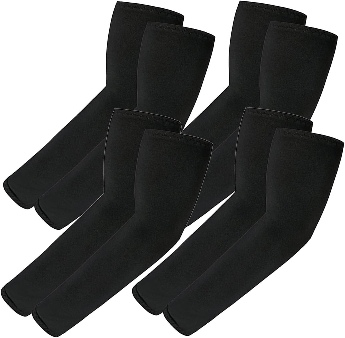 Sun Protection Compression Arm Sleeves Cooling UV Sleeves for Men Women