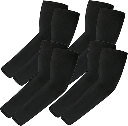 Sun Protection Compression Arm Sleeves Cooling UV Sleeves for Men Women