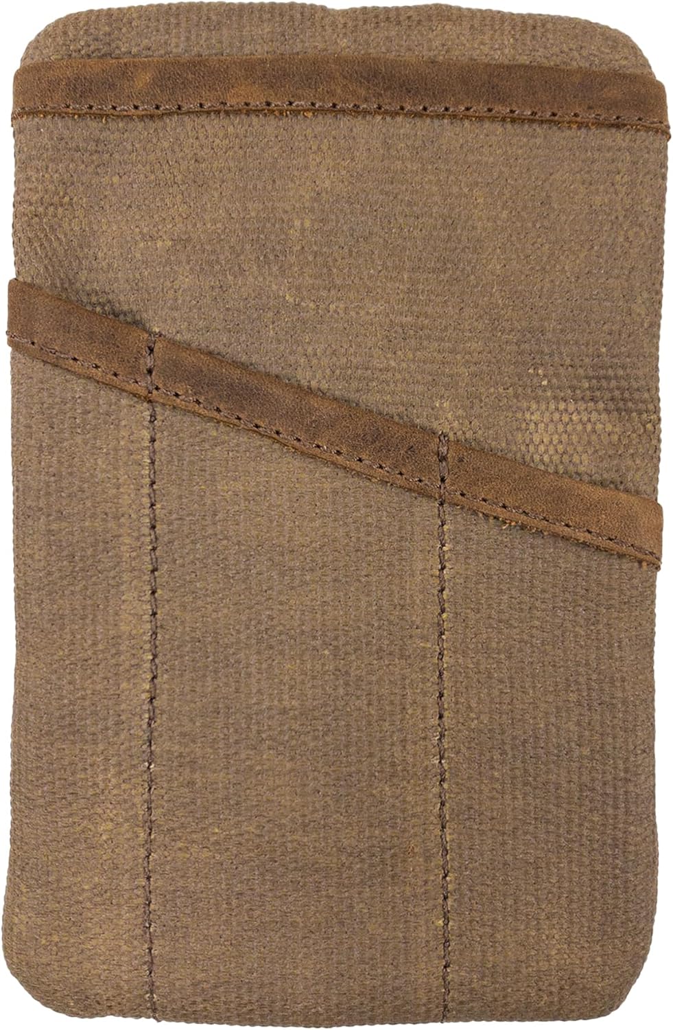Multi-Tool Pocket Pouch, Compact Multipurpose EDC Zippered Bag, Mini Camping Tool Case, Waxed Canvas, Knife Holster, Handmade Slim Organizer
