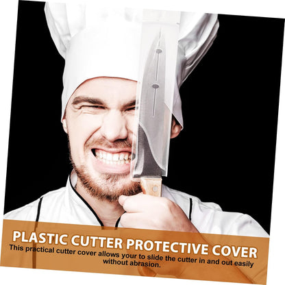 6pcs Fruit Knife Cutter Covers Finger Protectors Finger Box Cutter Safety Cut Resistant Sleeves Kitchen Gadgets