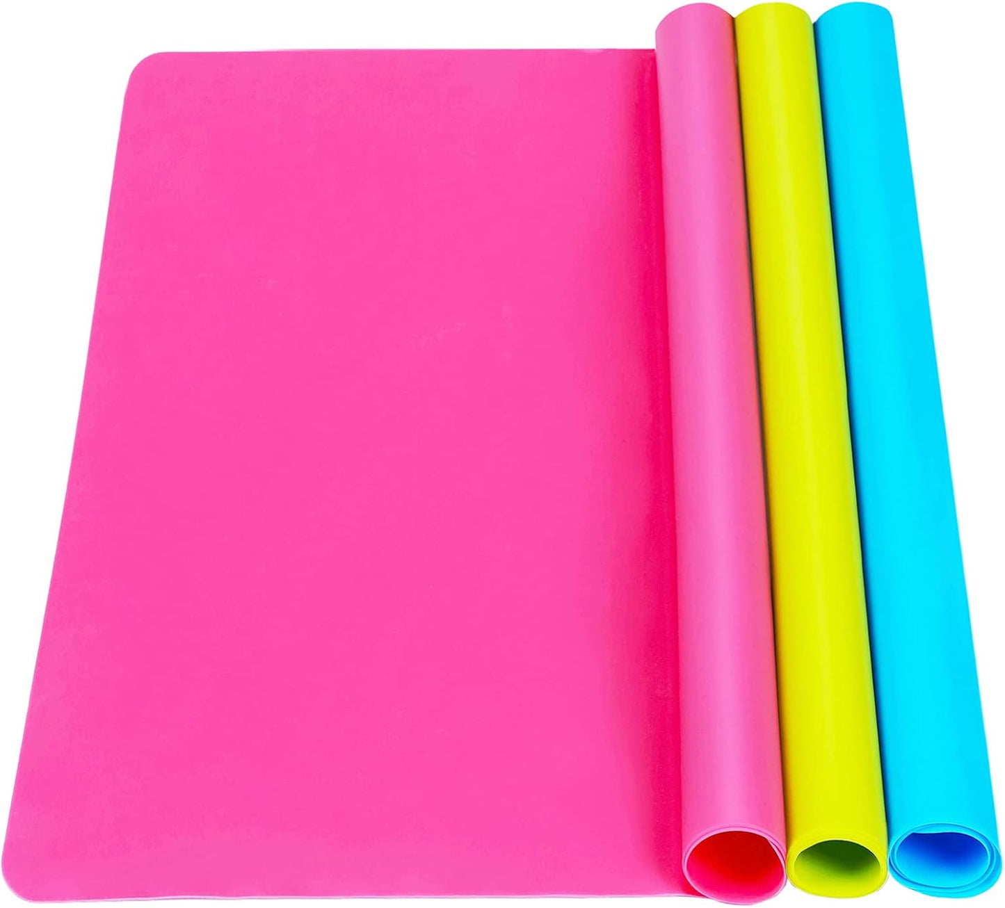 3 Pcs Silicone Mats Sheets Silicone Mats for Crafts Resin Jewelry Molds