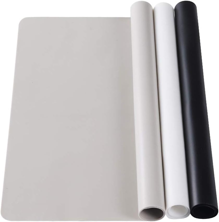 3 Pcs Silicone Mats Sheets Silicone Mats for Crafts Resin Jewelry Molds