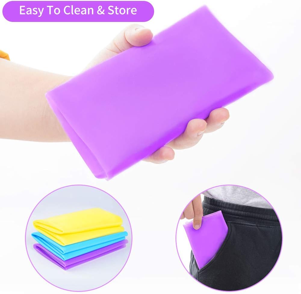 3 Pcs Silicone Mats Sheets Silicone Mats for Crafts Resin Jewelry Molds