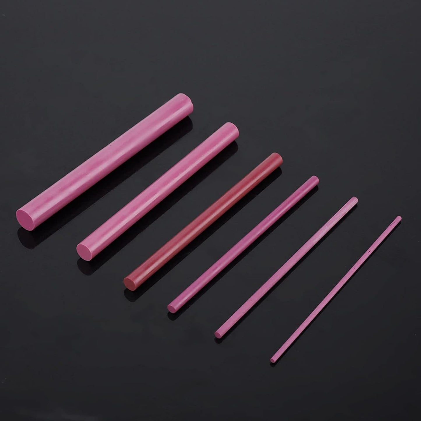 6PCS Ceramic Sharpening Rod, 3000 Grits Sharpening Stone, 6 Diameters Whetstone Knife Totety for Knife Chisel Tool