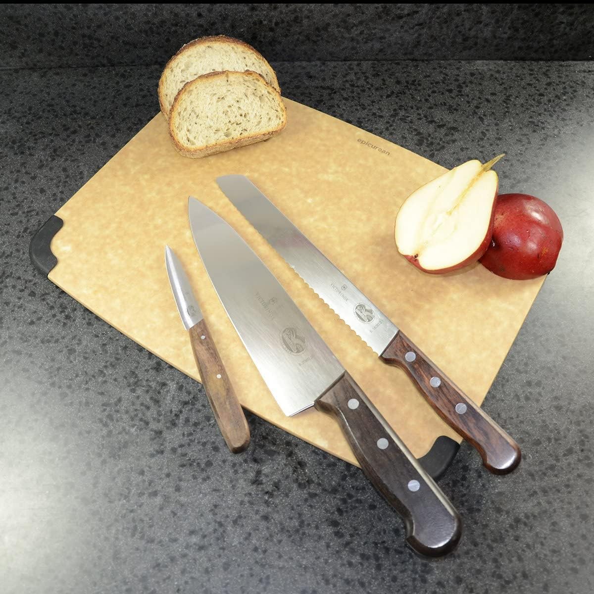 Rosewood 3-Piece Flat Knife Set