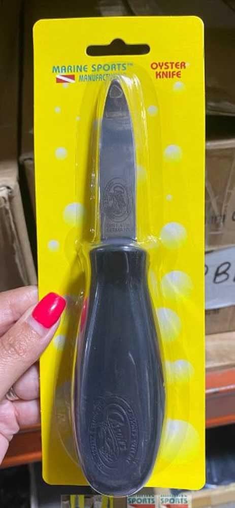 Casson's Oyster Knife Pearl Black Handle