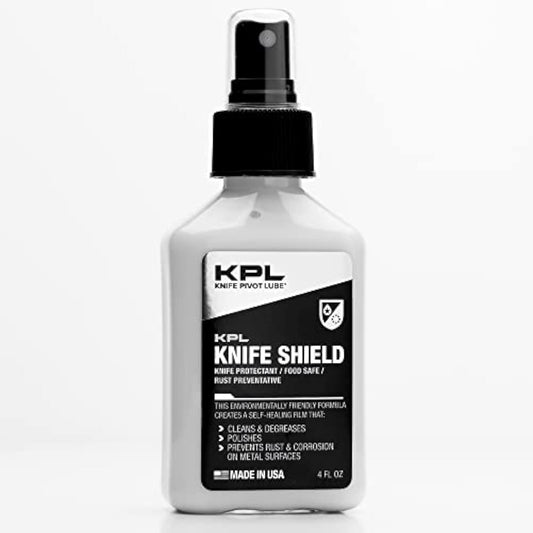 – Knife Shield Corrosion Preventive – Food Safe Rust Protection & Water Based Cleanser – 4 fl oz