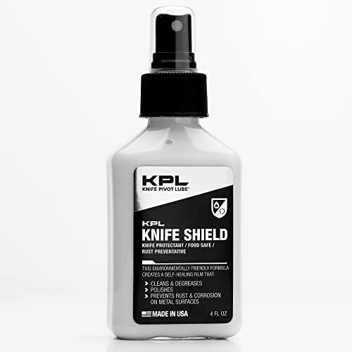 – Knife Shield Corrosion Preventive – Food Safe Rust Protection & Water Based Cleanser – 4 fl oz