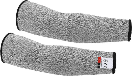 Cut Resistant Sleeves, Level 5 Protection Arm Protectors Safety Arm Guard Thin Skin and Bruising for Men Women