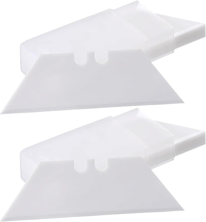 20 Pack Ceramic Utility Blades High Hardness Replacement Blades Fit Utility Knife, Sharp and Reliable, Suitable for Most Craft Knives and Box Cutter