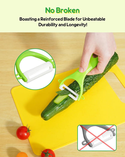 Kids Knife Set, 26 Pcs Montessori Kitchen Tools, BPA | Real cooking set, Includes crinkle cutters, kid safe knives, cutting board, peeler, For kids 4+, Cooking and baking set