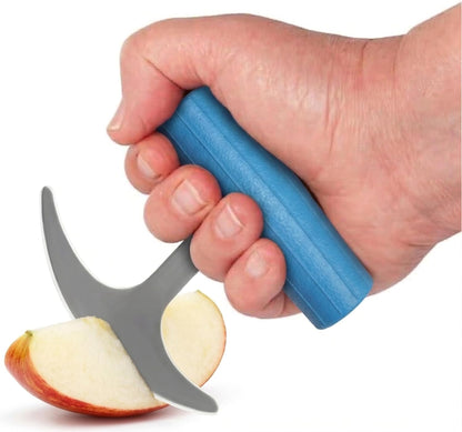 TGrip with Plastic Blue Handle, Rocker Knife