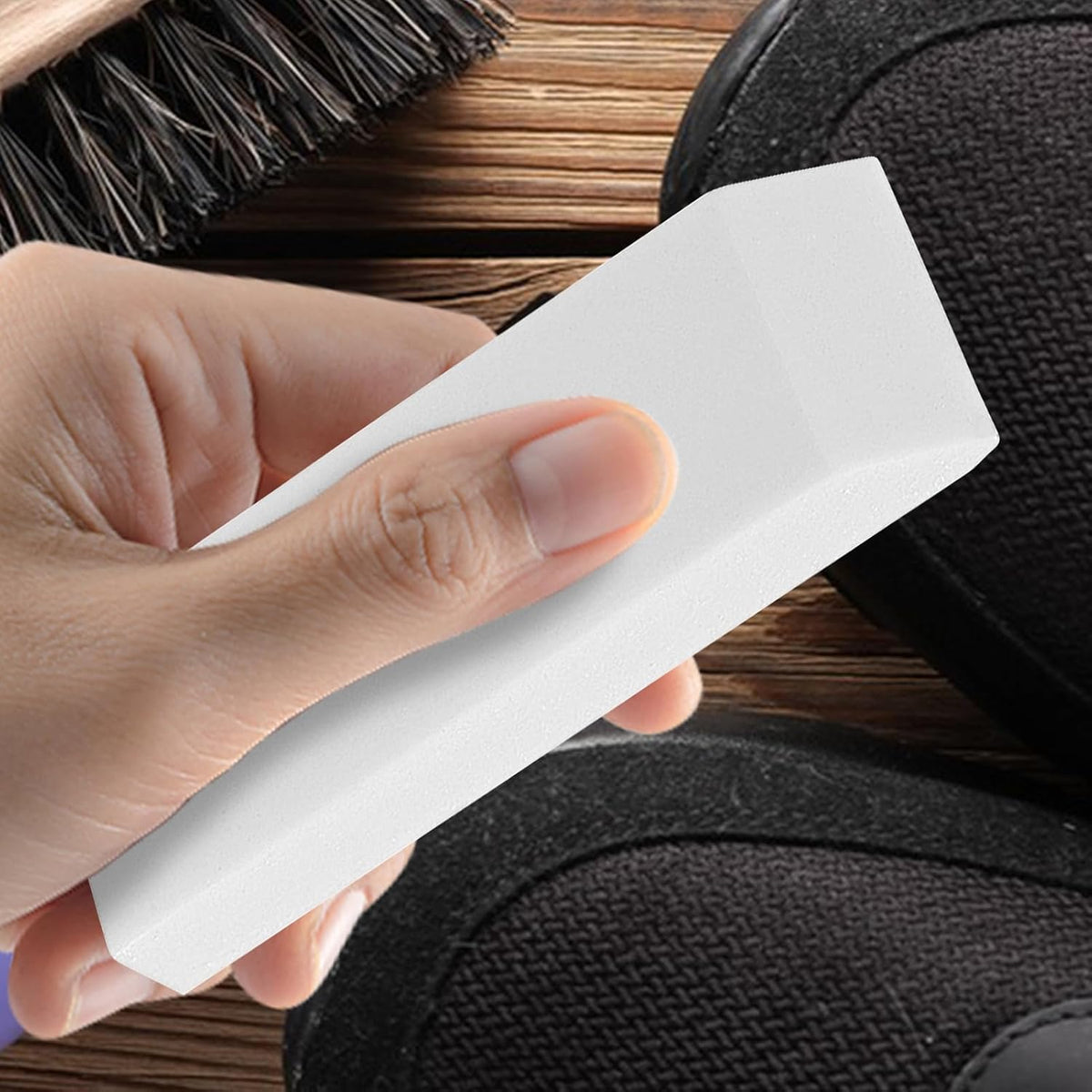 Metal Stain Eraser - Stainless Steel Cleaner, Rust Scratch Remover, Flexible Cleaning Block | Kitchen Sink Cleaner for Tableware Kettles