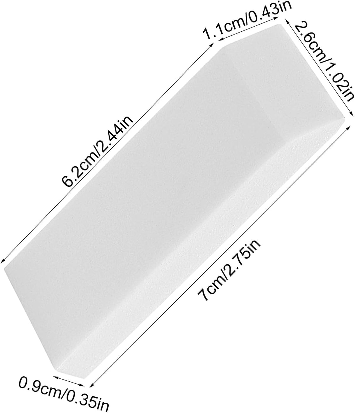 Metal Stain Eraser - Stainless Steel Cleaner, Rust Scratch Remover, Flexible Cleaning Block | Kitchen Sink Cleaner for Tableware Kettles