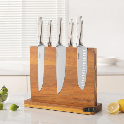 Magnetic Knife Block - Magnetic Knife Holder - Magnetic Knife Stand- Cutlery Display Stand and Storage Rack