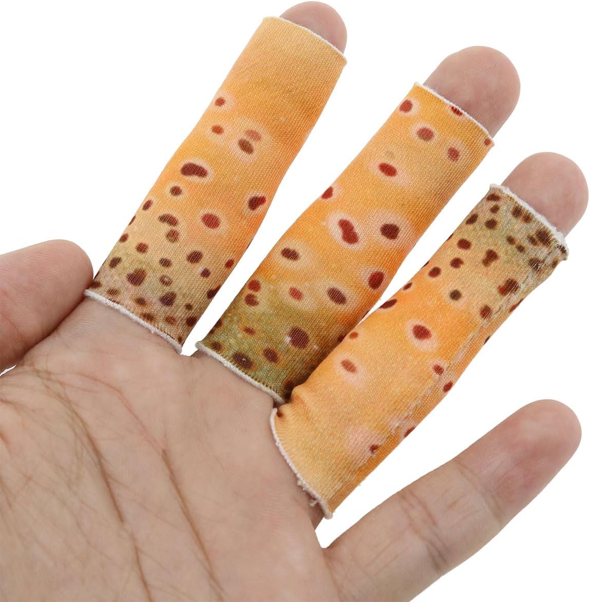 3 PCS Fly Fishing Finger Protector Fishing Finger Tab Protector Casting Fishing Single Finger Guards Fishing Gear Accessories