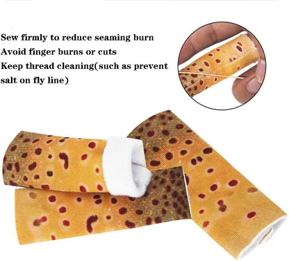 3 PCS Fly Fishing Finger Protector Fishing Finger Tab Protector Casting Fishing Single Finger Guards Fishing Gear Accessories