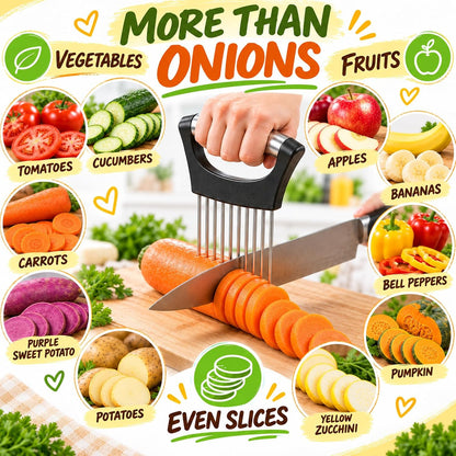 Onion Holder for Slicing, 304 Stainless Steel