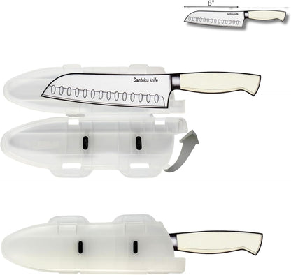 Blade Guard 6" Knife Blade Protector Made in USA Safe Storage and Transport for Kitchen Knives Protects Edges in Drawers Travel Camping RV