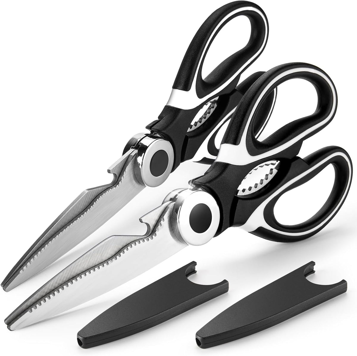 2 Pcs Multifunctional Garden Shears Flower Scissors | Premium Thickened Stainless Steel Gardening Floral Scissors Pruning Shears for Flower Bar Supplies Arrangement, Garden Tools